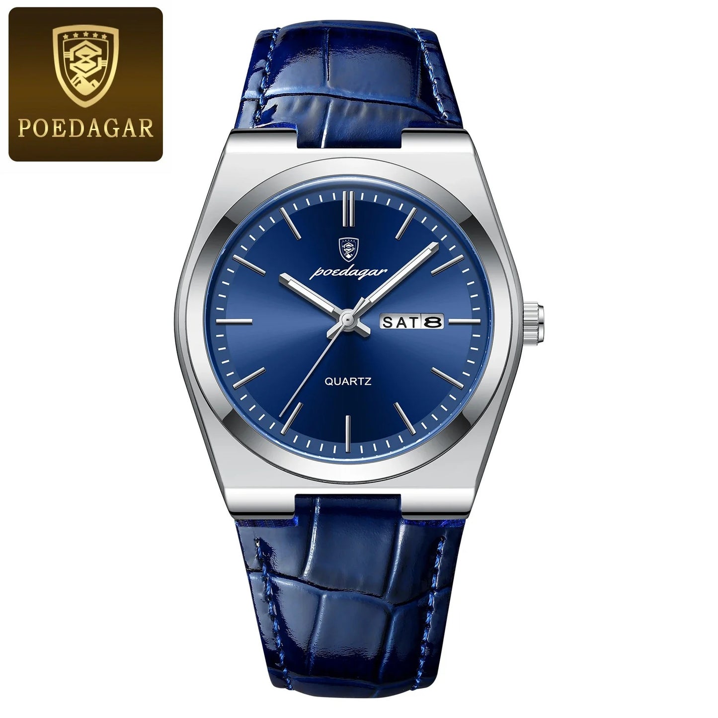 Montre de Luxe POEDAGAR – Élégance, Fiabilité et Confort au Poignet