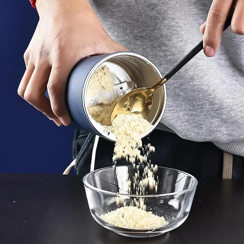 Mini Moulin Électrique Multifonction – La Poudre Parfaite en 20 Secondes