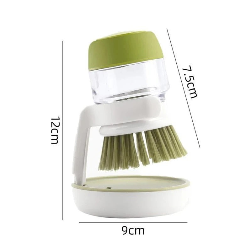 Brosse à Vaisselle Révolutionnaire avec Distributeur de Savon – Votre Cuisine Plus Propre, Plus Facilement !
