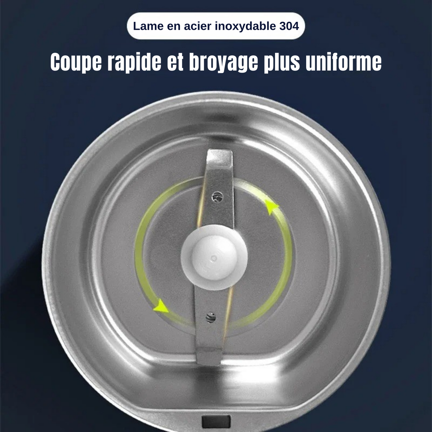 Mini Moulin Électrique Multifonction – La Poudre Parfaite en 20 Secondes