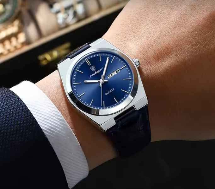 Montre de Luxe POEDAGAR – Élégance, Fiabilité et Confort au Poignet