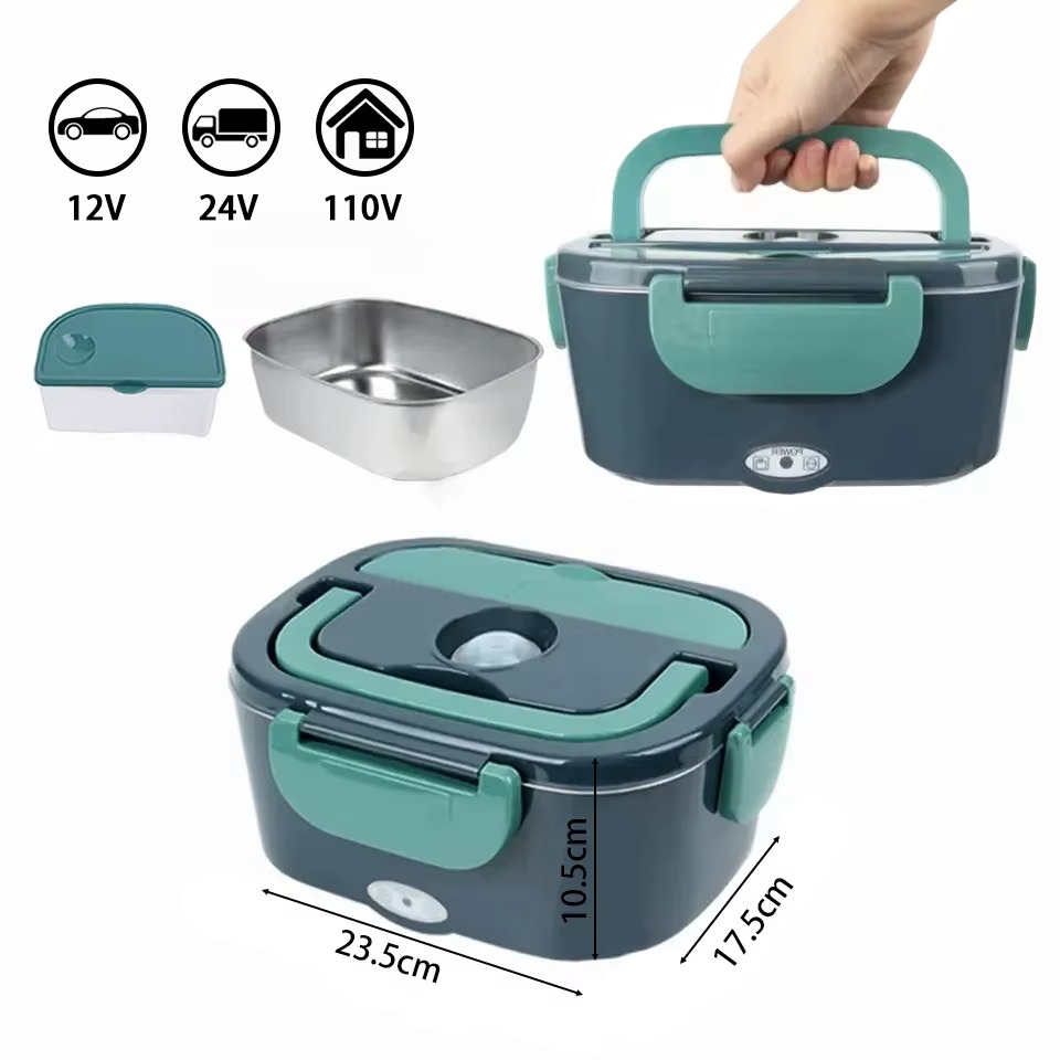 Lunch Box Électrique Chauffante - Mangez Chaud Partout, Tout le Temps !