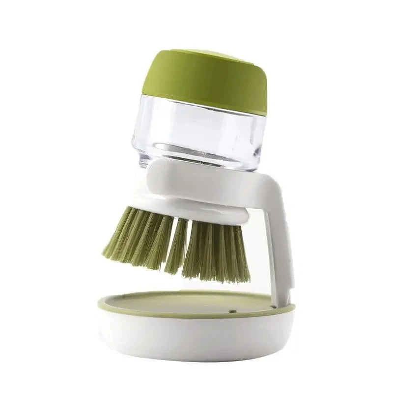 Brosse à Vaisselle Révolutionnaire avec Distributeur de Savon – Votre Cuisine Plus Propre, Plus Facilement !