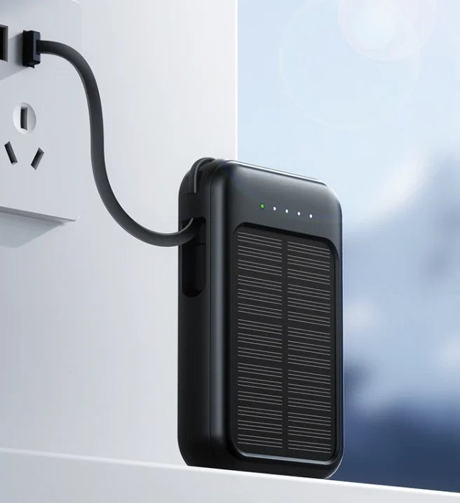 POWERBANK SOLAIRE LED 20 000 mAh