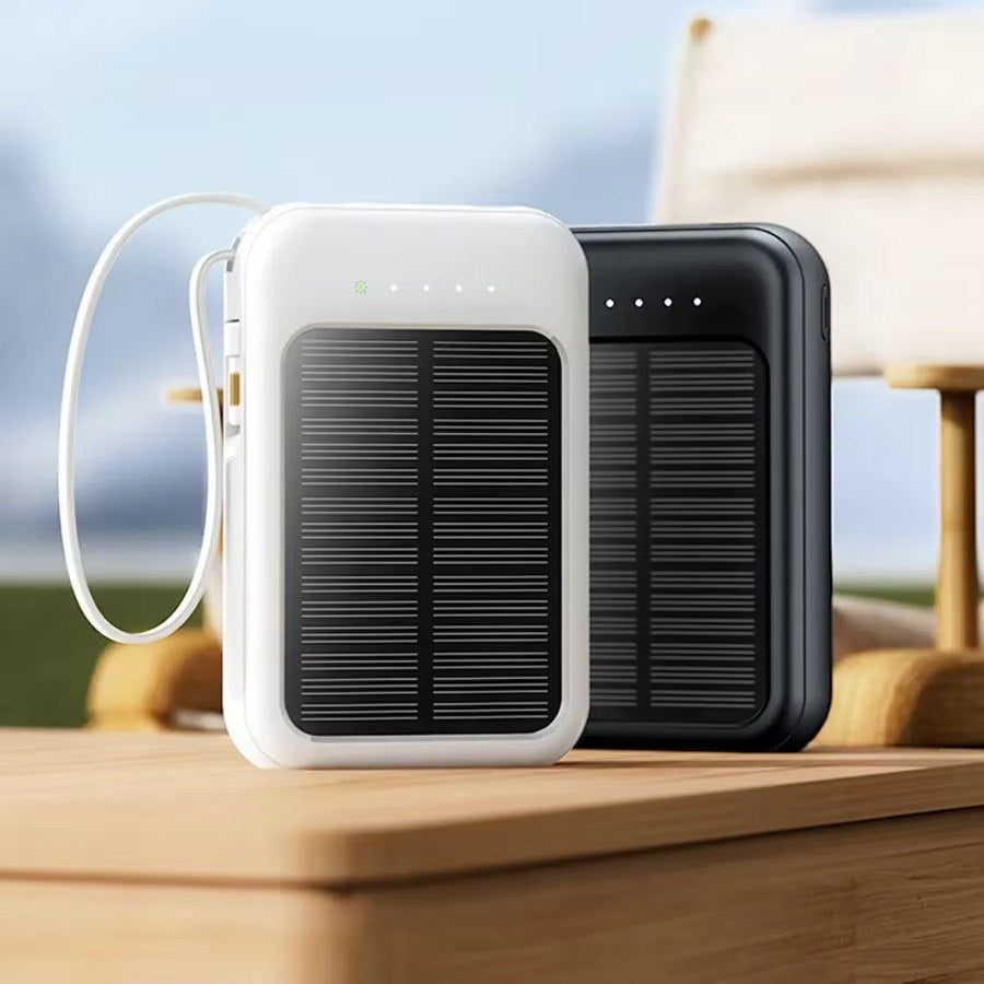 POWERBANK SOLAIRE LED 20 000 mAh