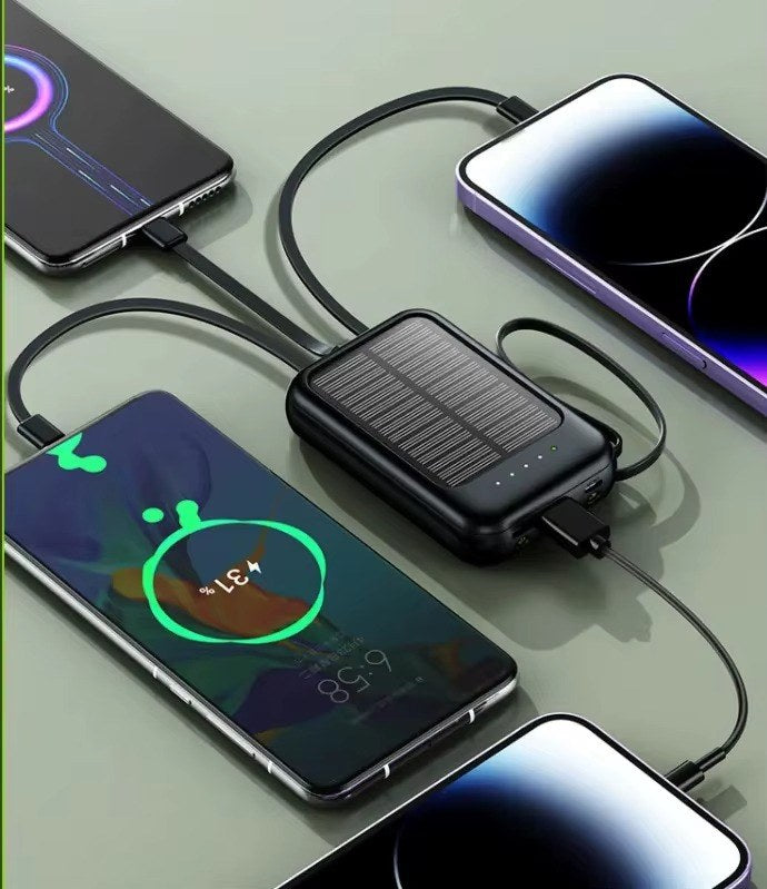 POWERBANK SOLAIRE LED 20 000 mAh