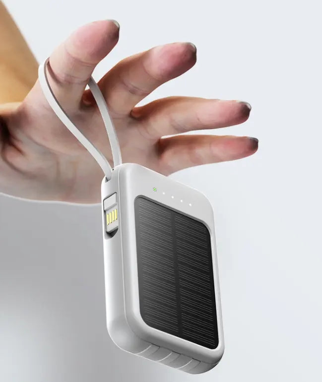 POWERBANK SOLAIRE LED 20 000 mAh